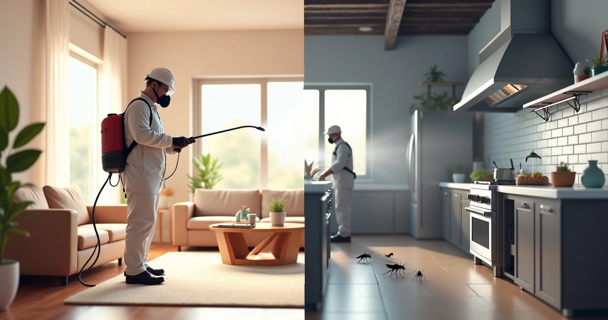 Aplicação de dedetização em ambiente residencial e comercial no Rio de Janeiro 