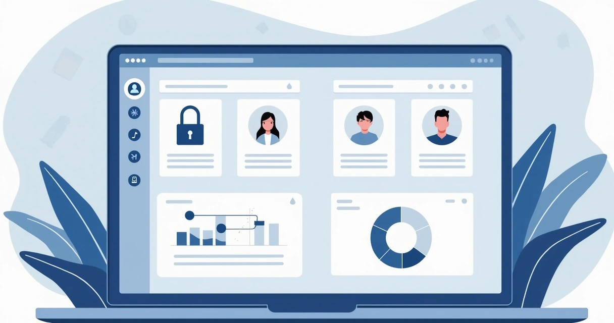 Tela de controle de segurança do MS Project