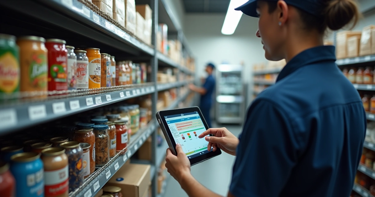 Controle de validade de estoque em ambiente comercial 