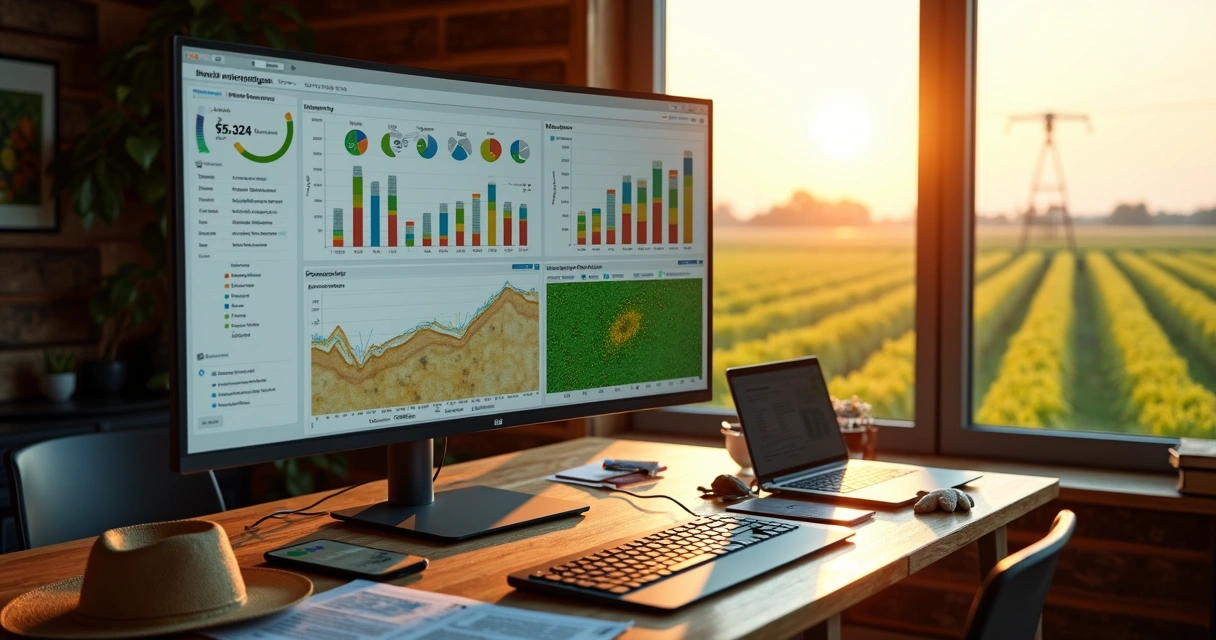 Os 7 controles essenciais no sistema de gestão agrícola 2026