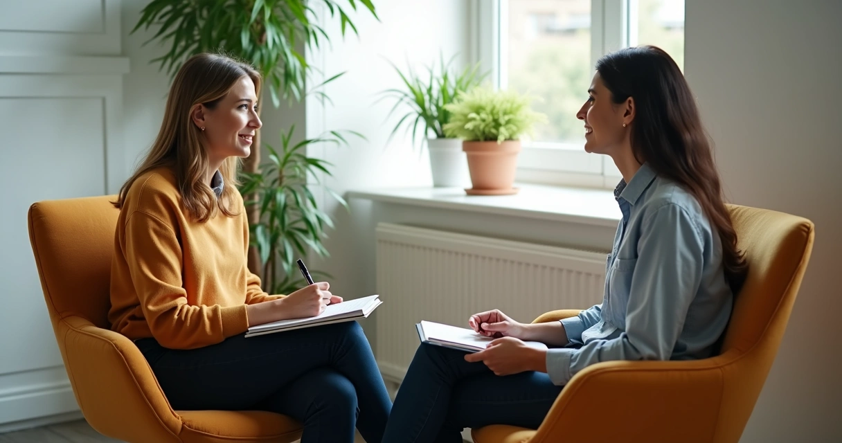 Conversa de feedback honesto entre líder e colaborador 