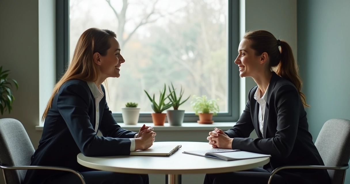 Conversa de feedback entre líder e colaborador