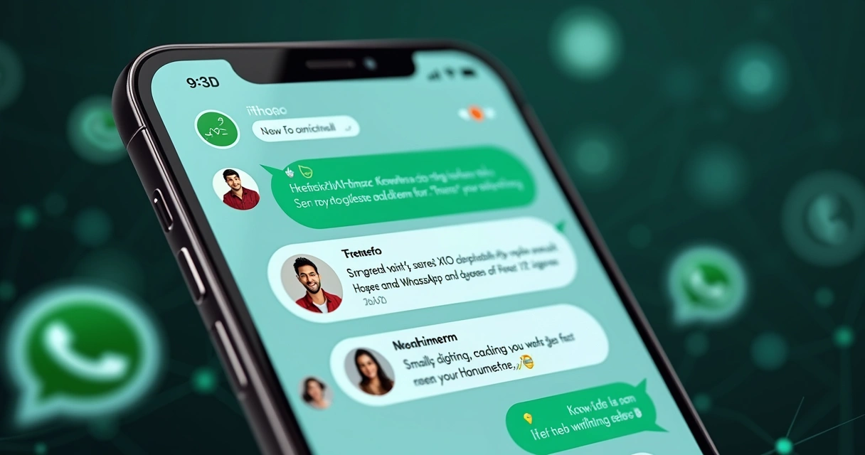Chat de WhatsApp com inteligência artificial fazendo atendimento 