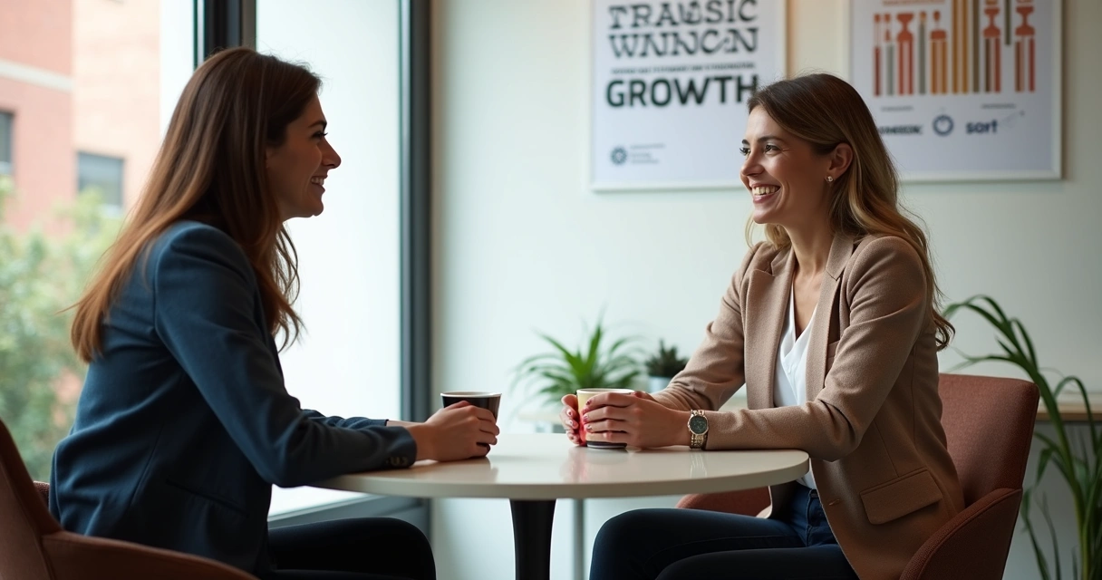 Vendedor construindo conexão com cliente durante a conversa 