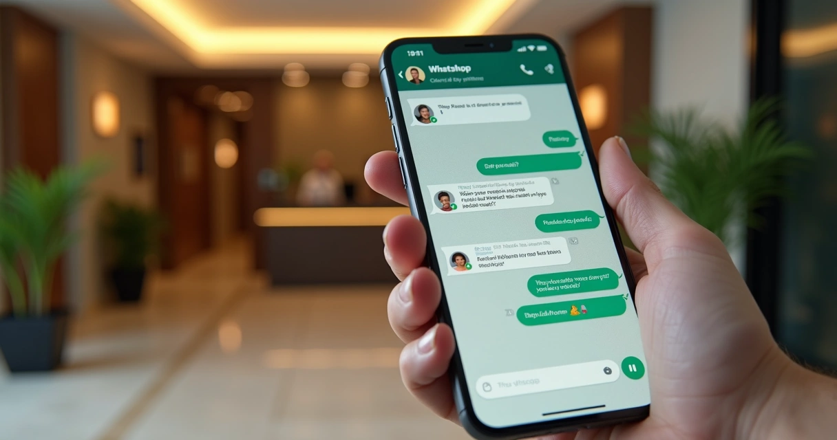 Conversa de WhatsApp sobre condomínio 