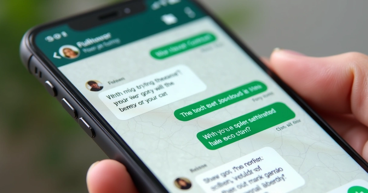 Tela de conversa no WhatsApp mostrando abordagem consultiva e personalizada 