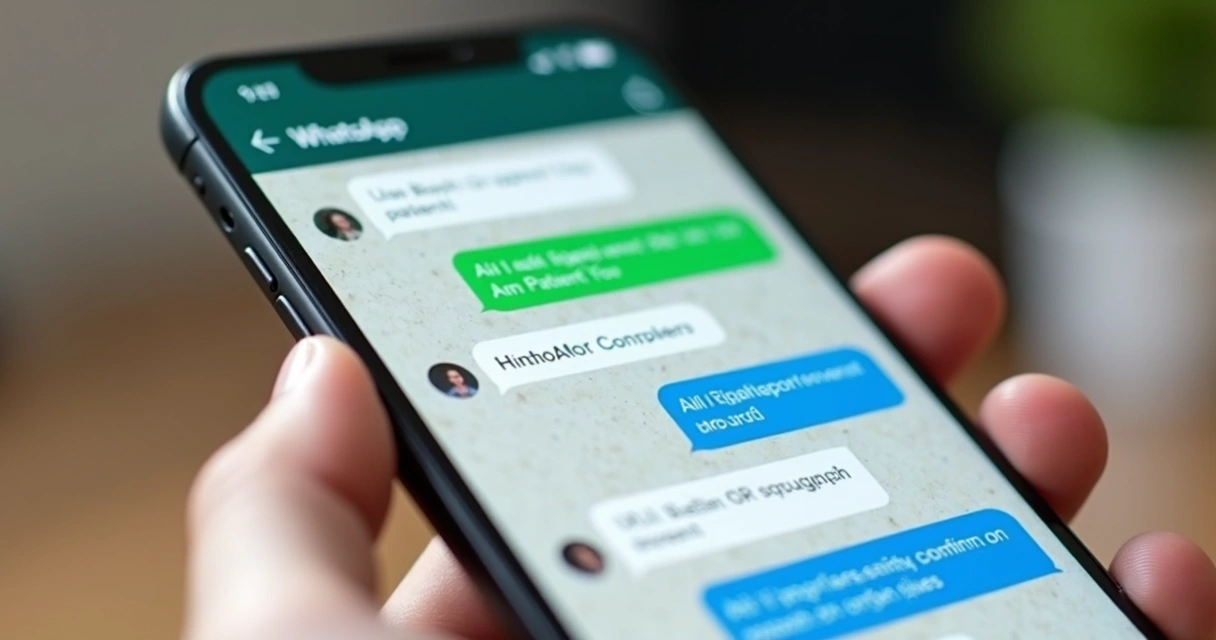Conversa WhatsApp entre paciente, IA e recepcionista 