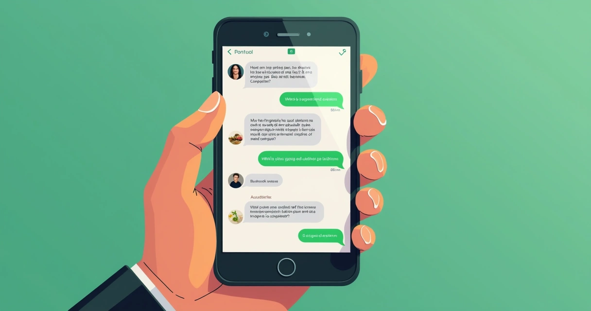 Mensagem no WhatsApp mostrando conversa de venda direta entre vendedor e cliente 