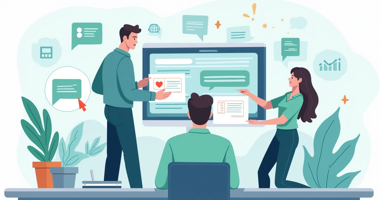 Funcionário disparando convites NPS em múltiplos canais na tela do computador