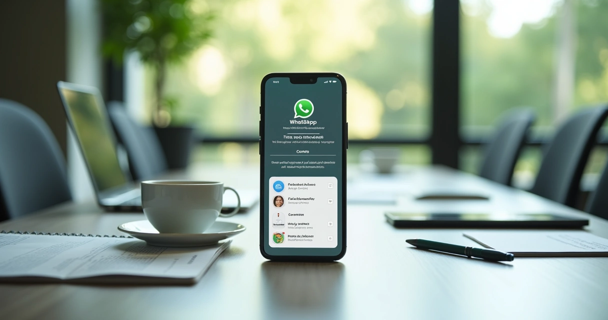 Mensagem de convite de evento no celular 