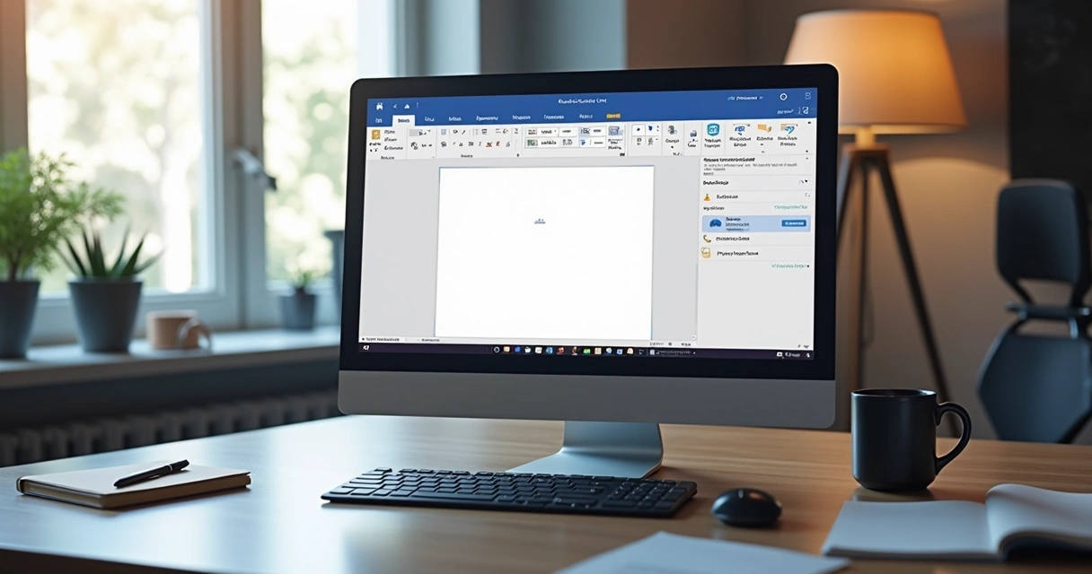 Barra lateral do Copilot sendo usada no Word do Microsoft 365 