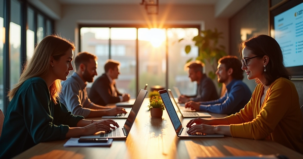 Escritores usando IA para melhorar textos de vendas 