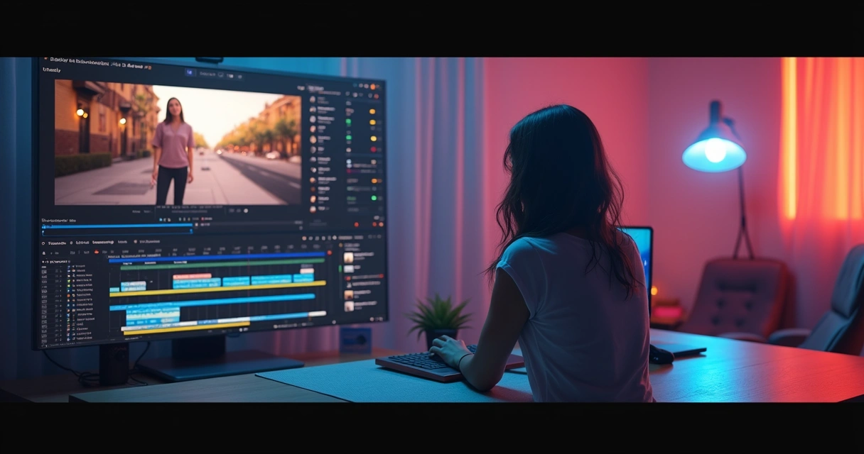 Automatic editing screen for live cuts with artificial intelligence 