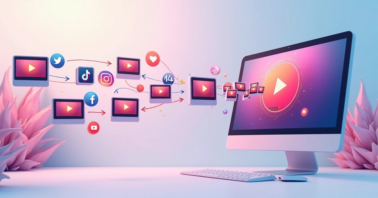 Cortes de vídeo sendo espalhados por diferentes redes sociais