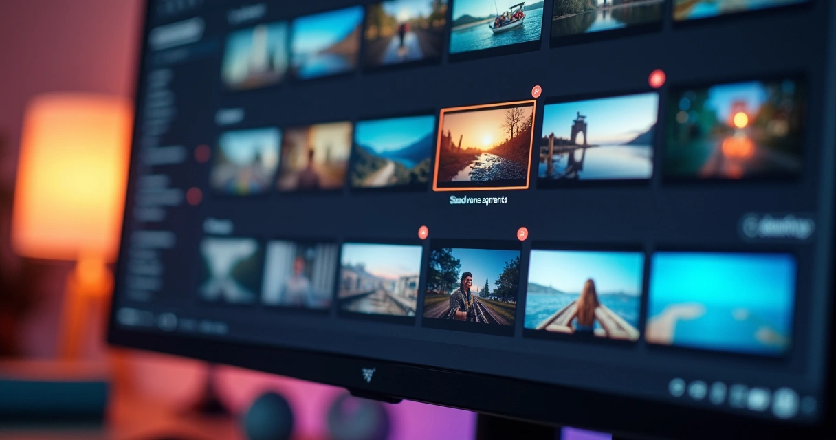 Intelligent video editor marking Shorts cuts