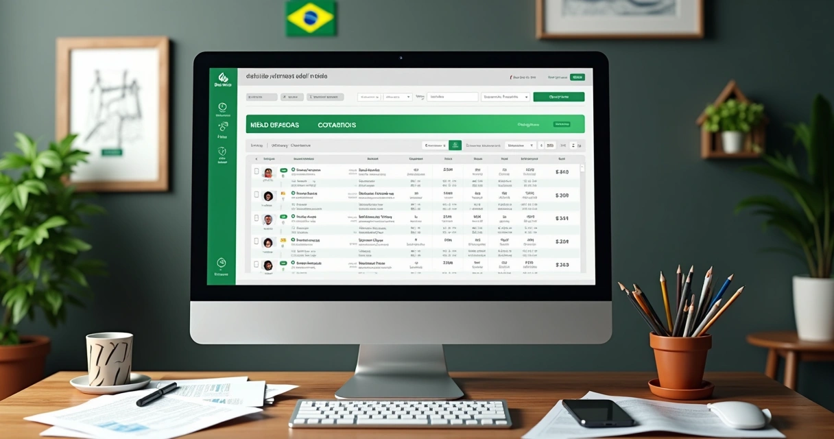 Tela de computador com cotações em tempo real na TrendPlay 