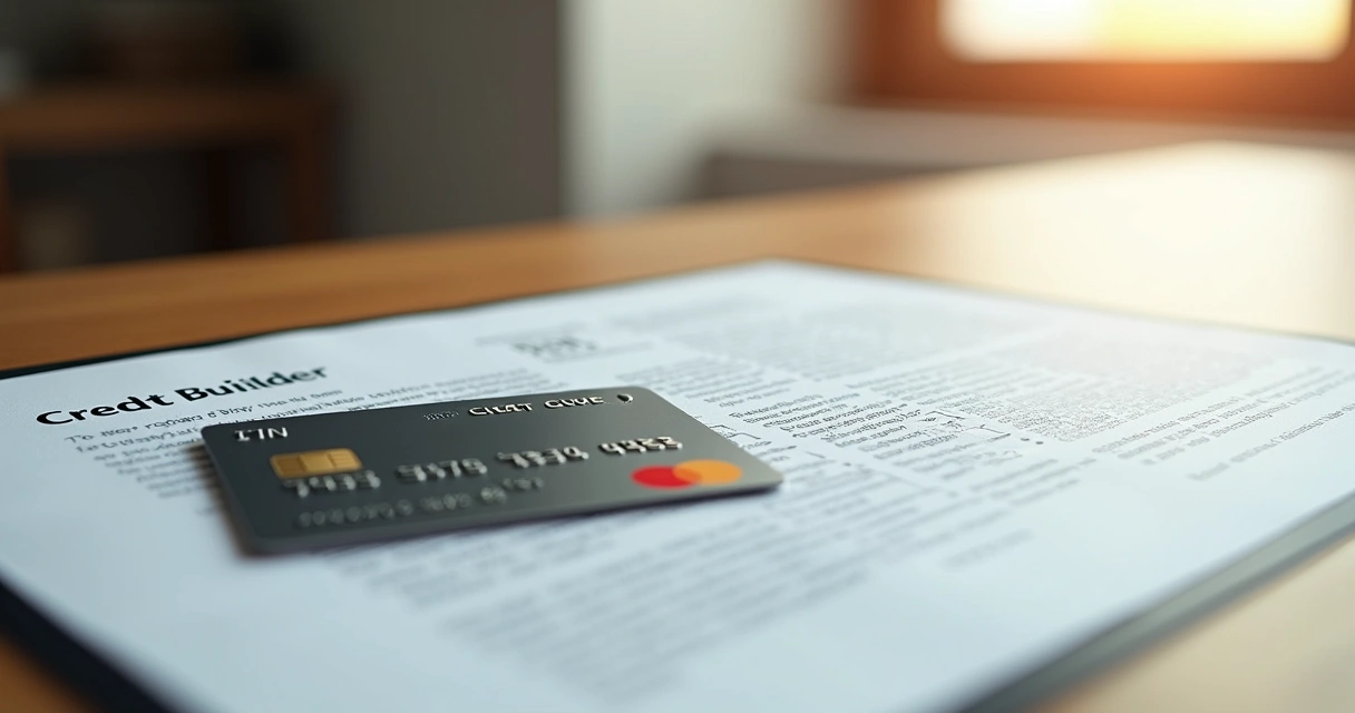 Secured credit card, ITIN and credit builder loan illustration 