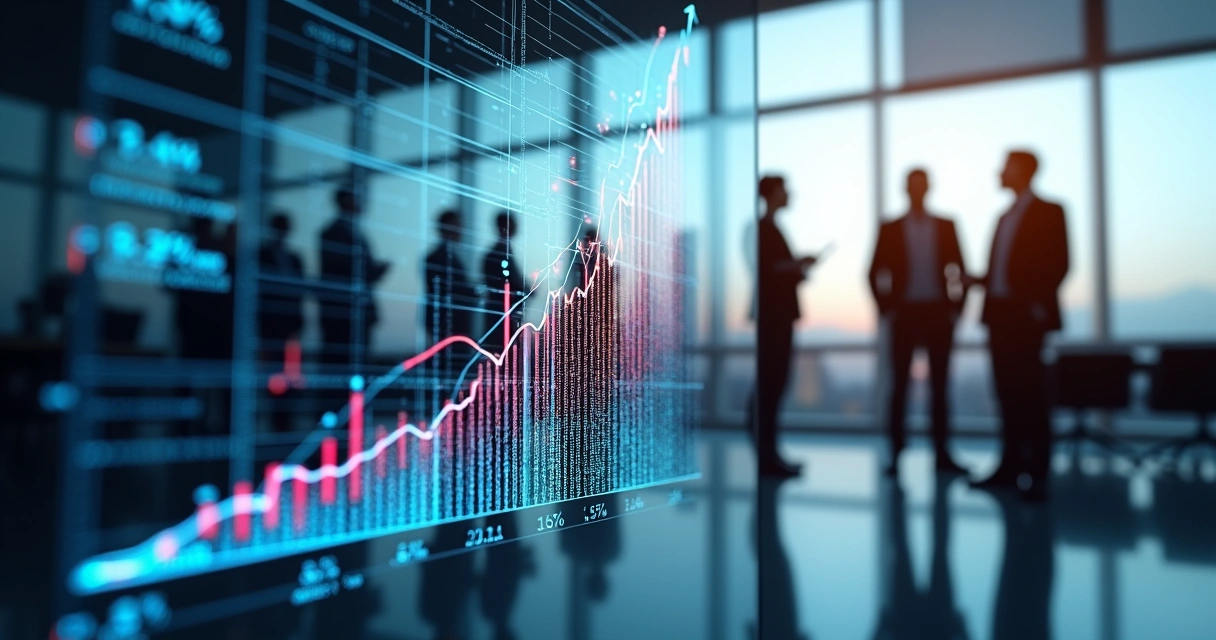 Gráfico mostrando o crescimento do e-commerce B2B no Brasil 