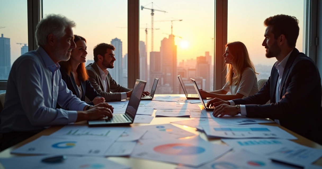 Crescimento de empresa em mercados emergentes 
