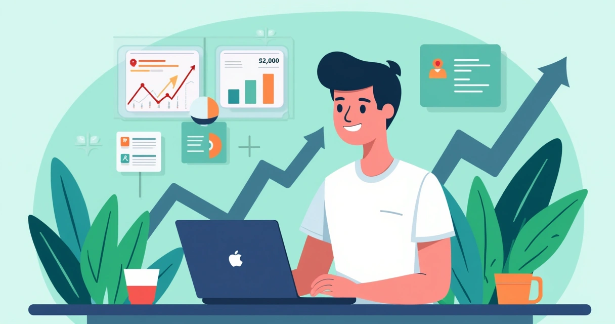 Crescimento das vendas após uso de catálogo digital 