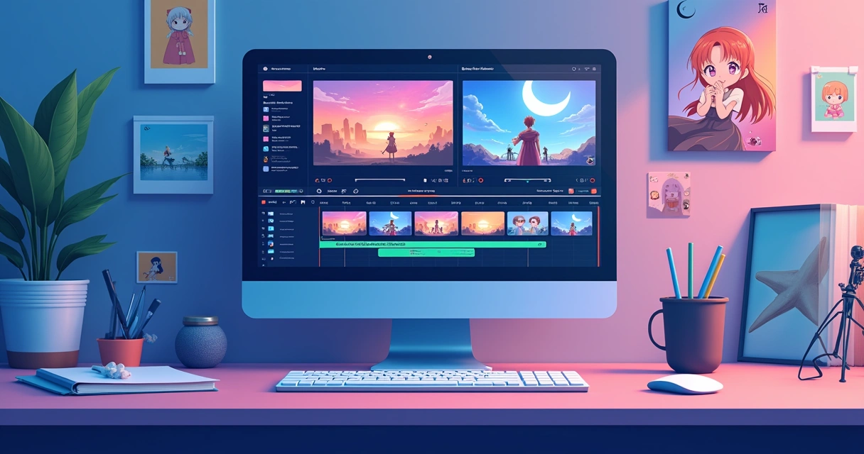 Imagem de destaque post Guia Completo de AMV: Criação, História e Cultura Otaku
