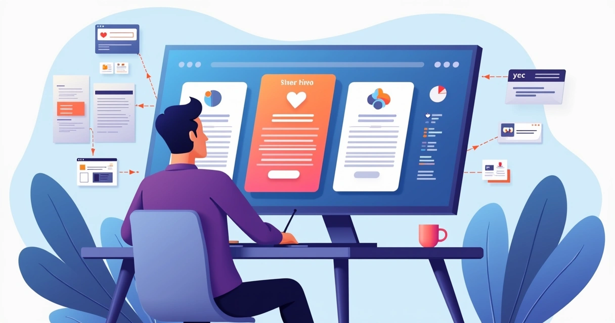 Designer cria conteúdos distintos ligados a diferentes planos em um painel digital 