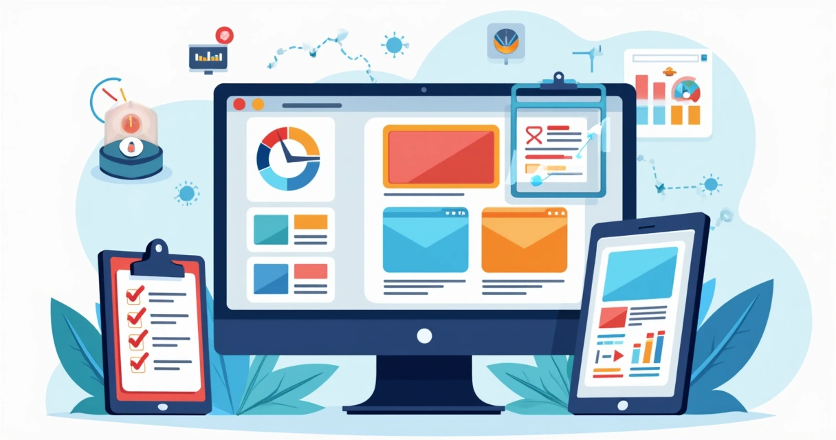 Editor arrasta e solta com templates coloridos e bloco de carregamento rápido