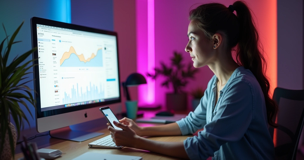 Criador de conteúdo usando automação no Instagram 