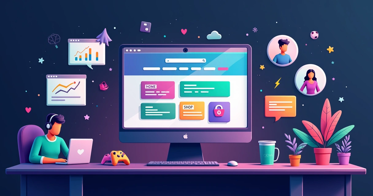 Como criar um site de games do zero: 9 passos práticos e atuais