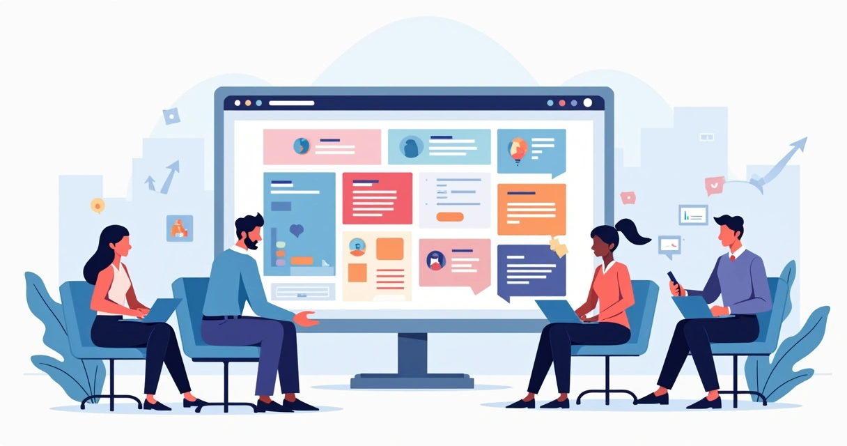 Pessoa organizando blocos visuais para montar site profissional sem programar 