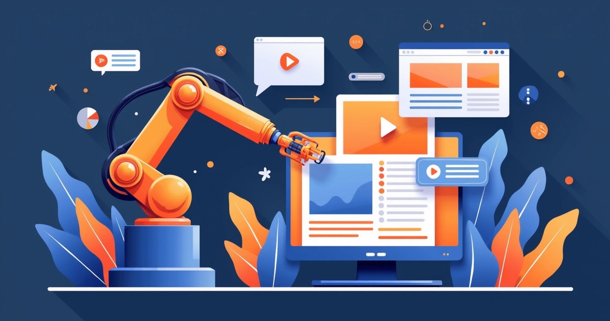 Ícones de anúncios digitais criados por inteligência artificial 