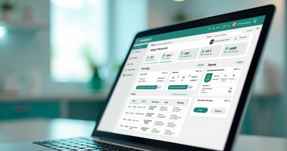 Painel de CRM odontológico com agendamentos e mensagens 