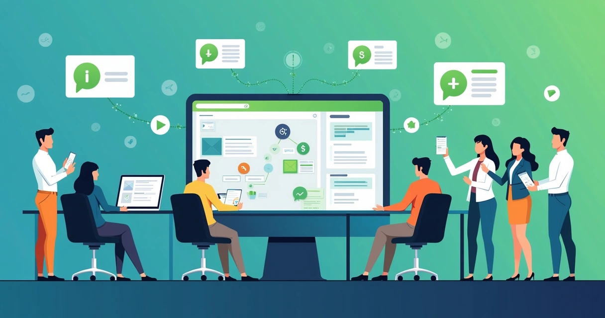 Canais integrados no CRM: WhatsApp, e-mail e chatbots 