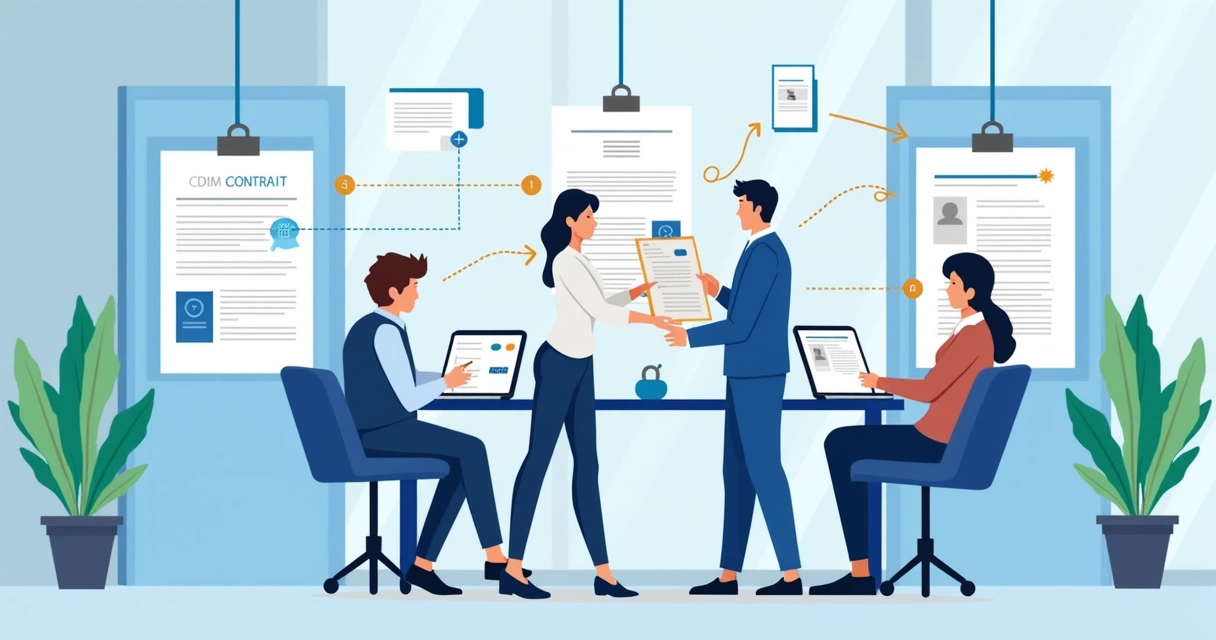 CRM data flowing into a digital document platform