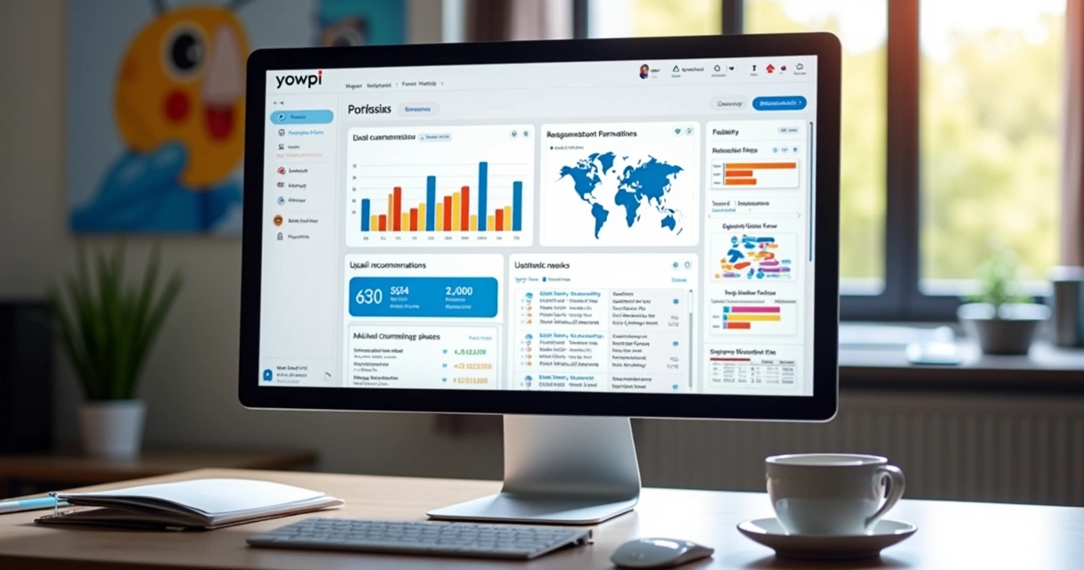 Dashboard com integração de IA e CRM, relatórios de vendas e sugestões personalizadas 