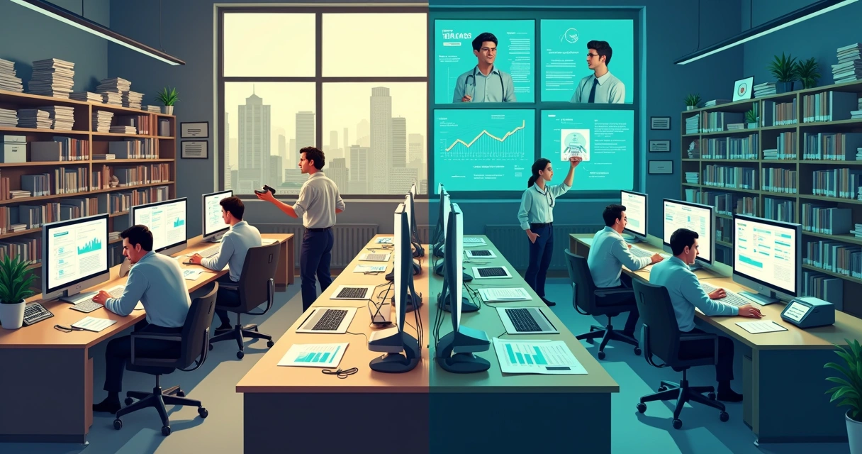 Processo comercial com equipes de vendas e inteligência artificial integrada ao CRM 