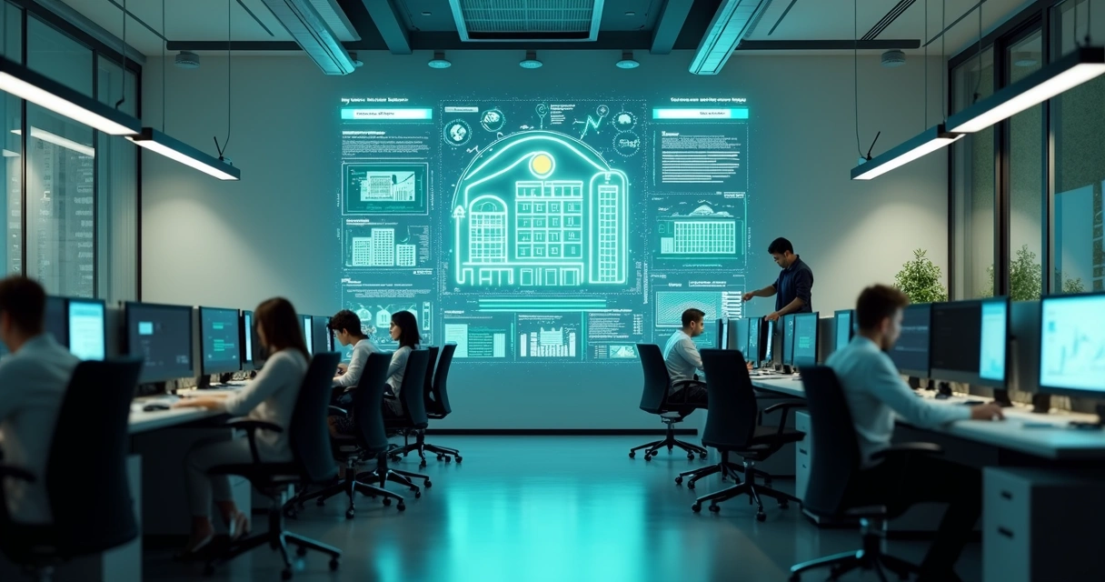 Tela de CRM imobiliário exibindo recomendações de imóveis com dados de clientes.