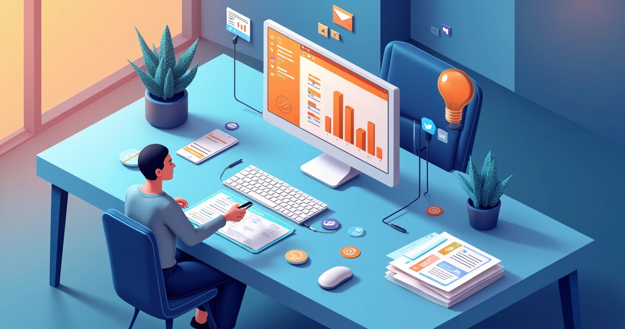 Sistema CRM integrando canais online e offline no processo B2B 