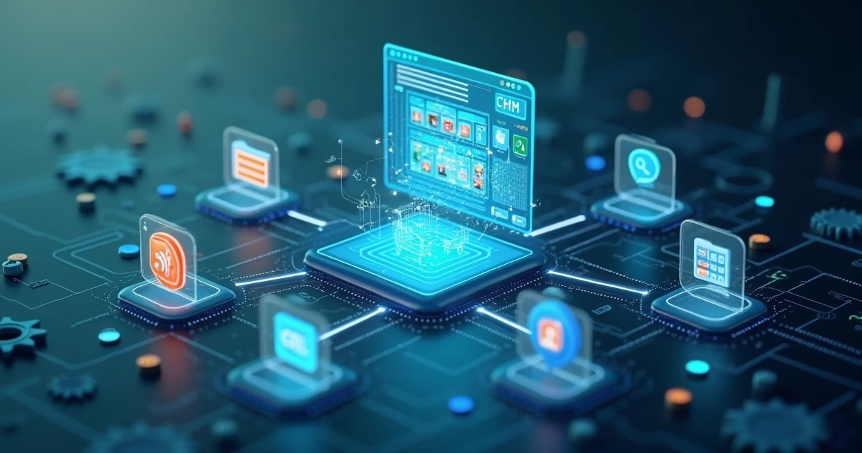 Integração entre CRM, WhatsApp, redes e e-commerce 