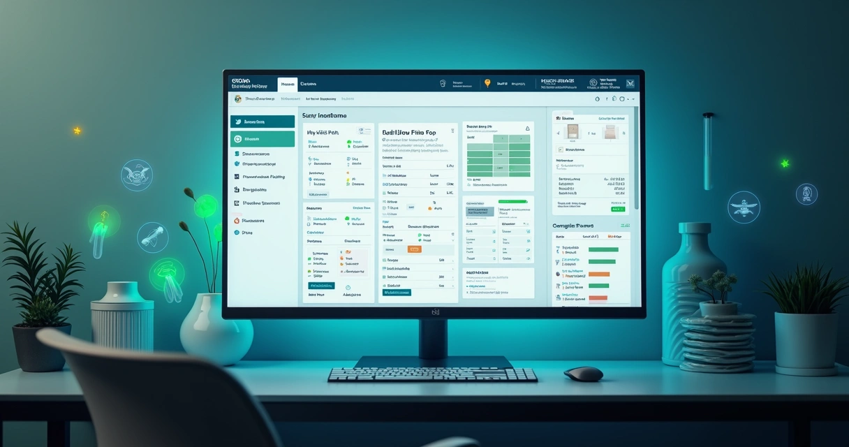 CRM mostrando integração de formulário médico lead 