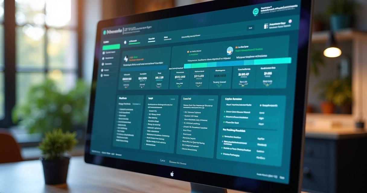 Tela de CRM mostrando pipeline de vendas integrado a IA 