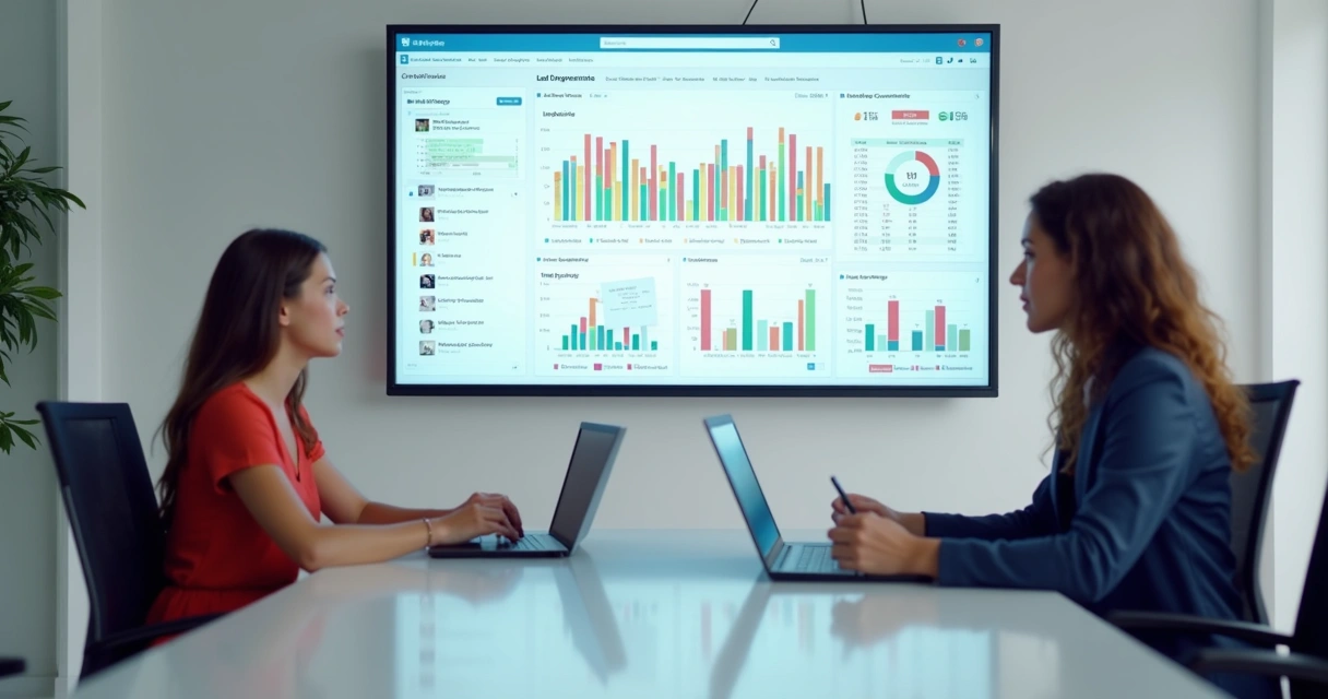 Gerador de Leads Qualificados: Como Automatizar a Captação B2B 4 Integração de CRM com geração de leads B2B