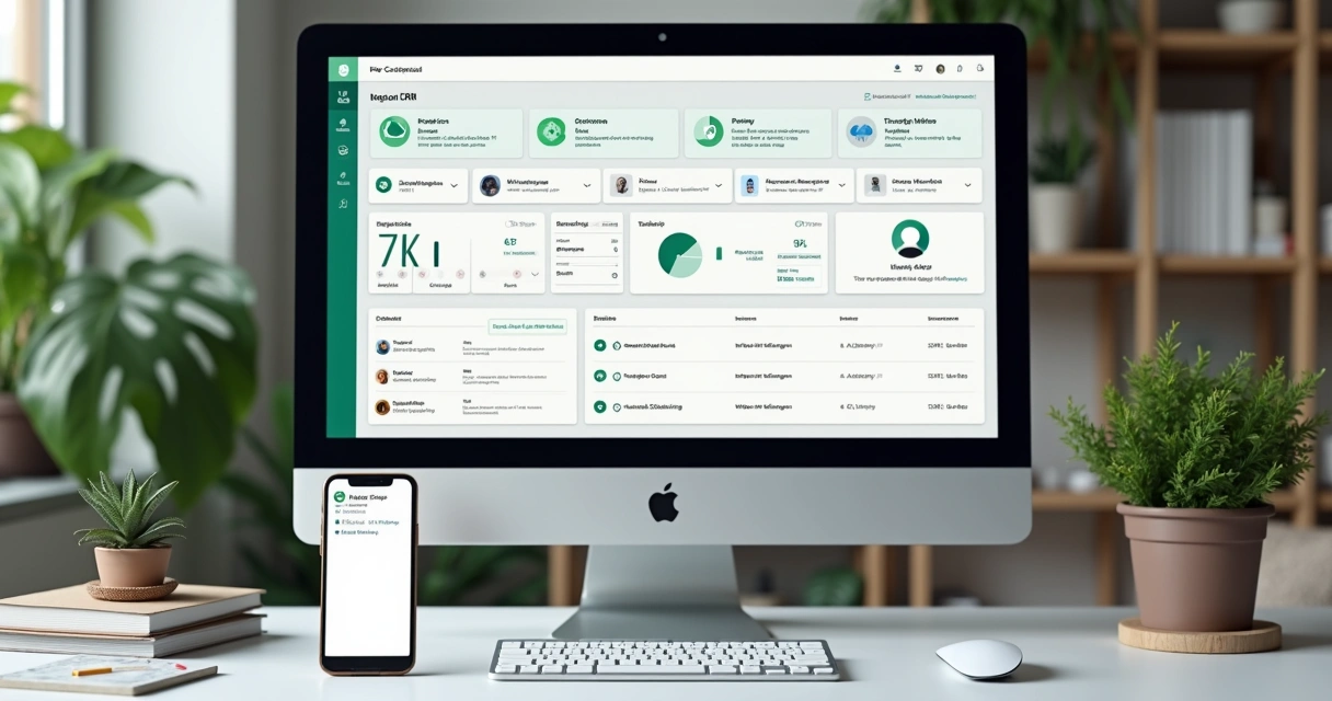 Painel CRM integrado ao WhatsApp com alertas inteligentes