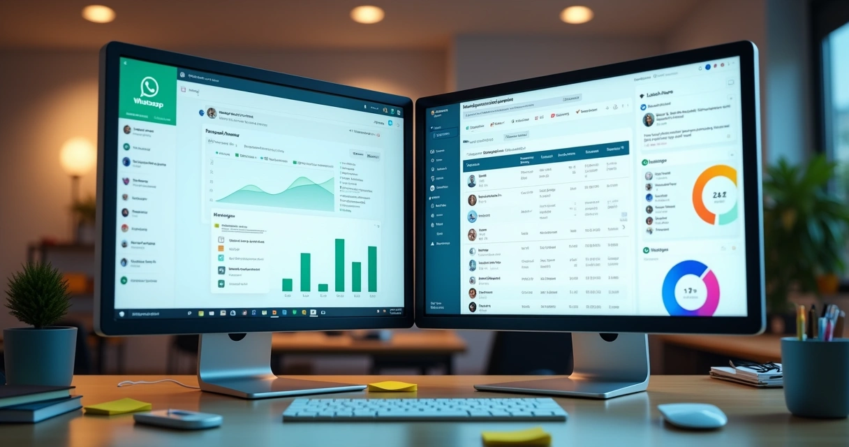 Integração do WhatsApp com o sistema CRM 