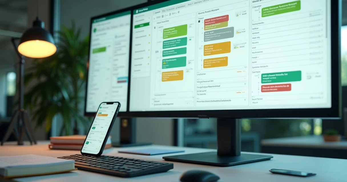Painel de CRM Kanban com leads e conversas no WhatsApp