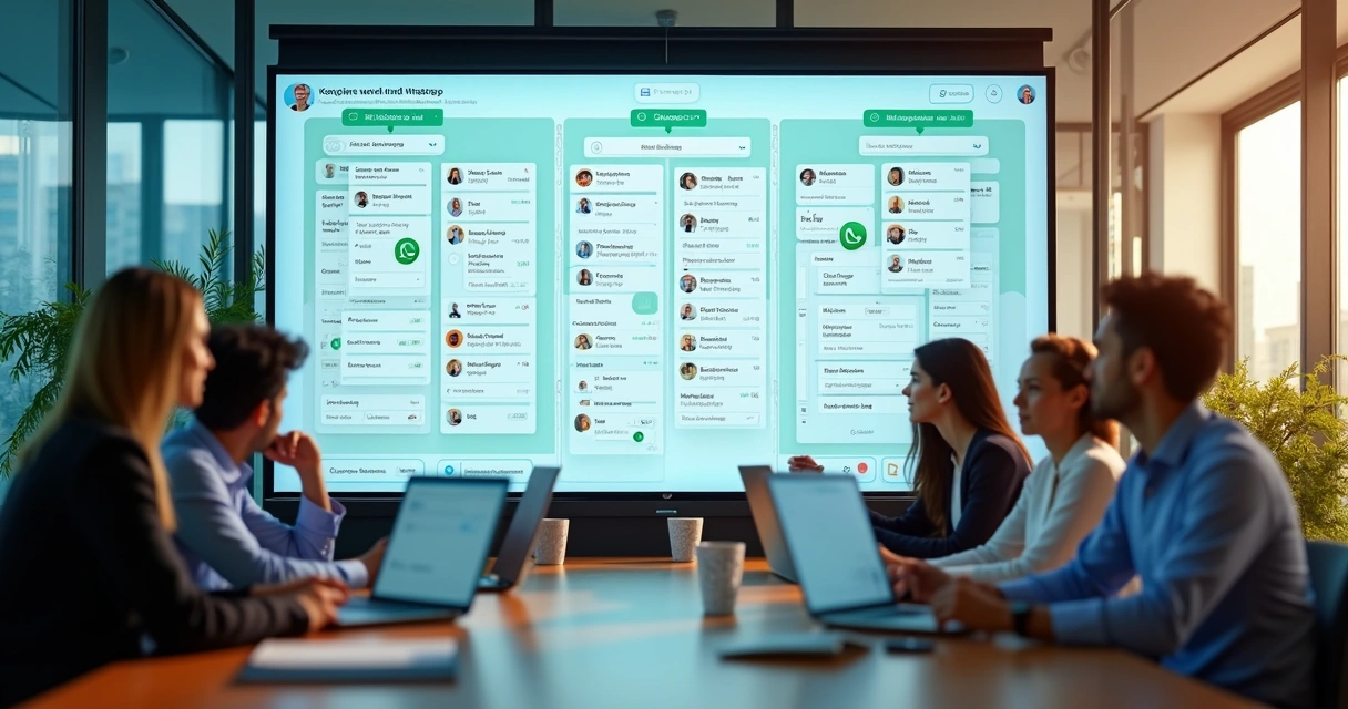 Tablero kanban para ventas integrado con WhatsApp 
