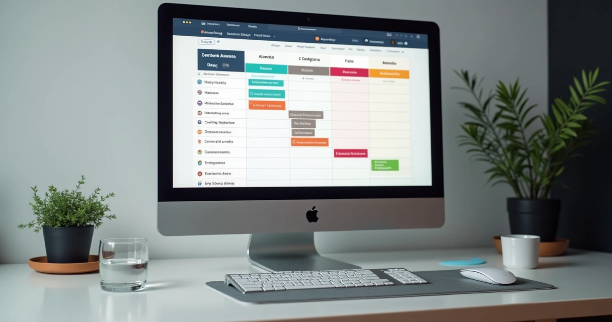 Tela de CRM com pipeline de agendamentos 