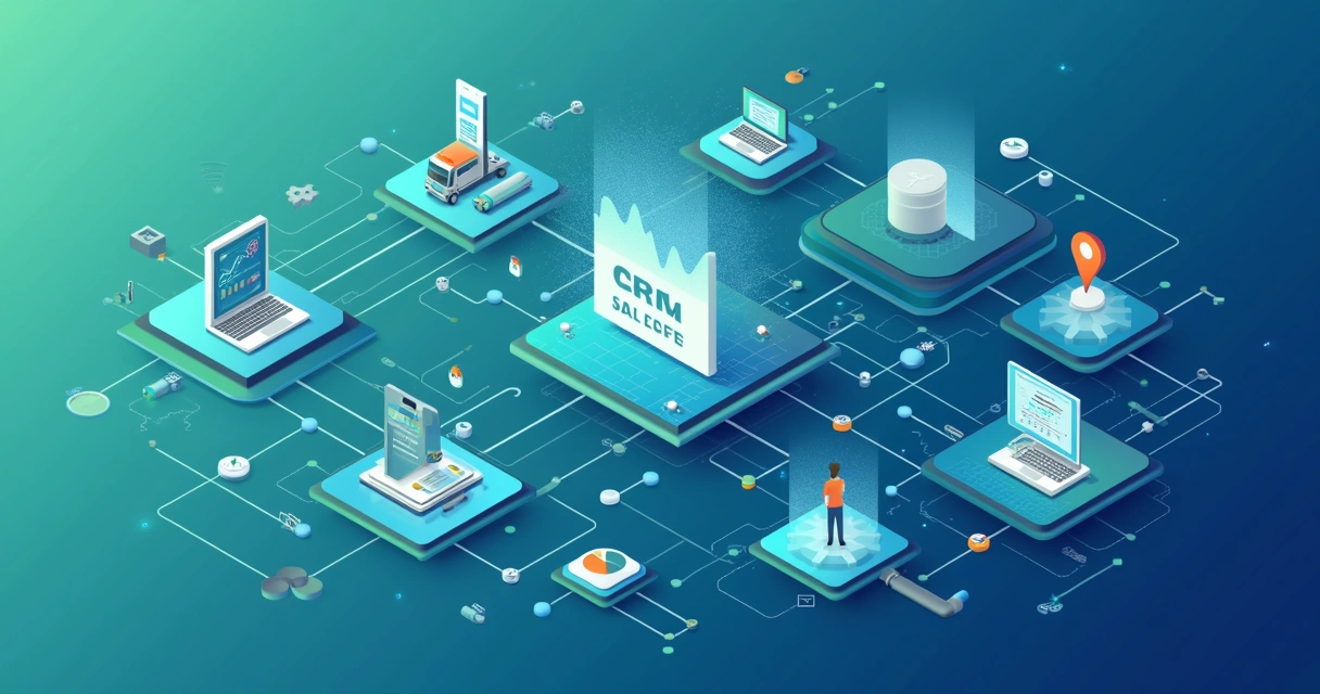 CRM pipeline integrado com áreas de uma empresa 