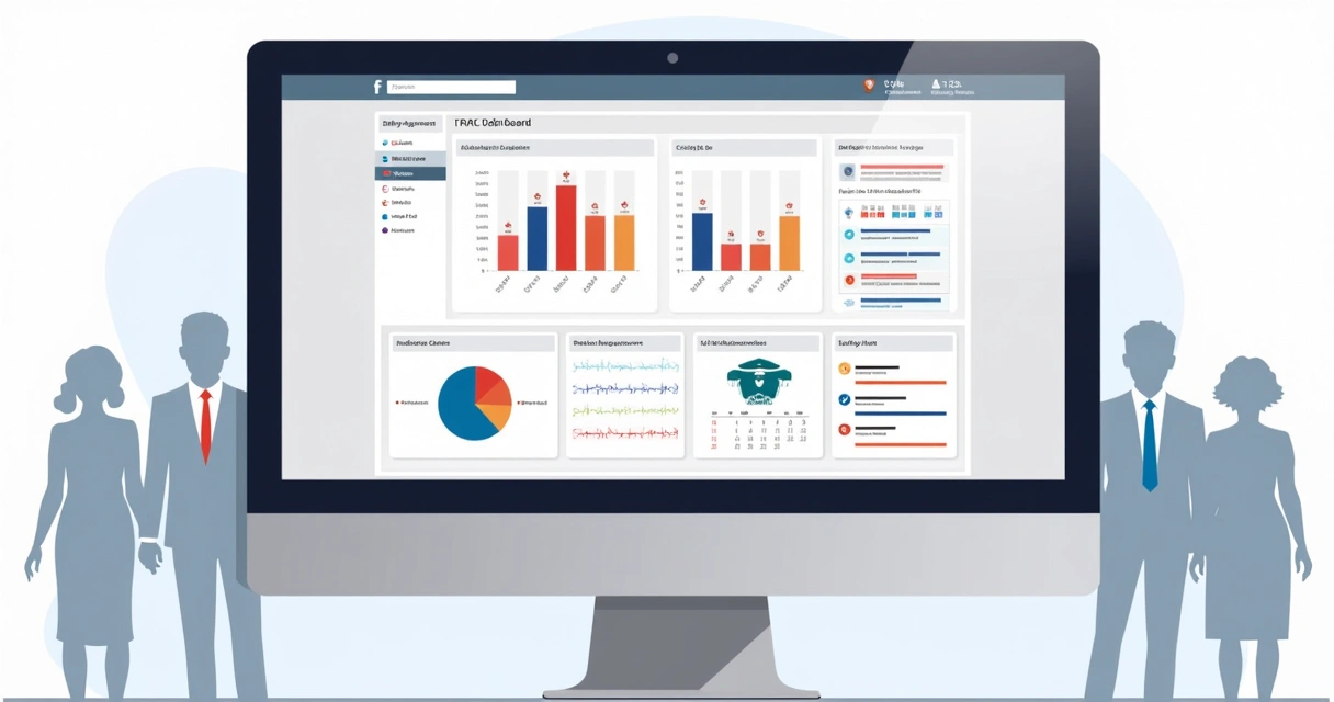 Tela de CRM político para gestão eleitoral 