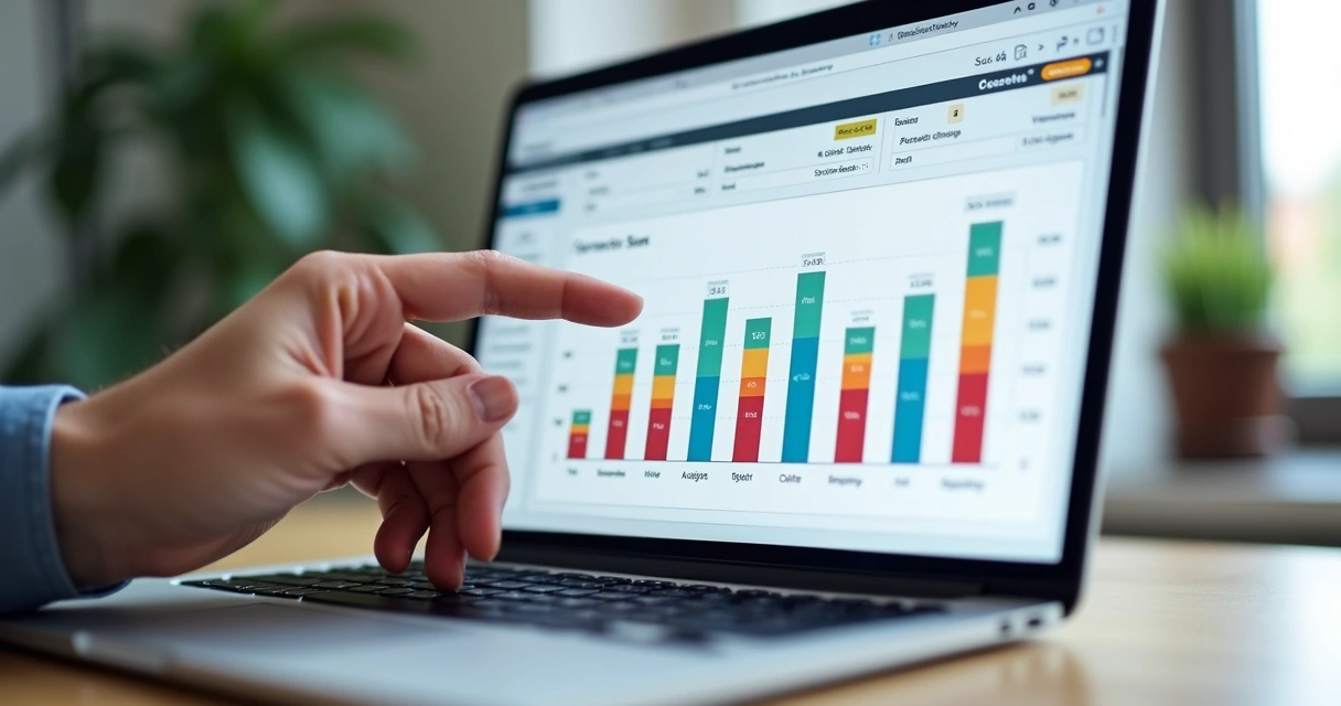 Dashboard de CRM imobiliário mostra pontuação dos leads. 